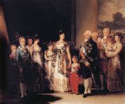 Francisco Jose de Goya The Family of Charles IV oil painting artist